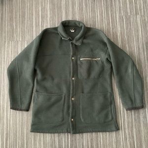 Vintage Made in USA Patagonia Fleece Chore Jacket (Size Medium)